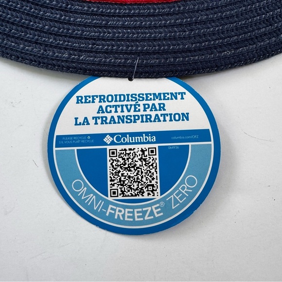 NWT Columbia Sweat Activated Sun Ridge II Hat Cooling Sun Beach Pool Hat - Picture 9 of 11